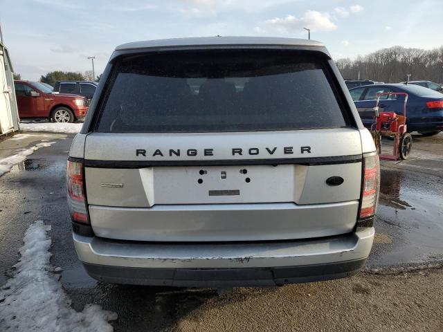 SALGV3TF0EA179345 - 2014 LAND ROVER RANGE ROVE AUTOBIOGRAPHY SILVER photo 6