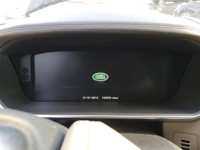 SALGV3TF0EA179345 - 2014 LAND ROVER RANGE ROVE AUTOBIOGRAPHY SILVER photo 9