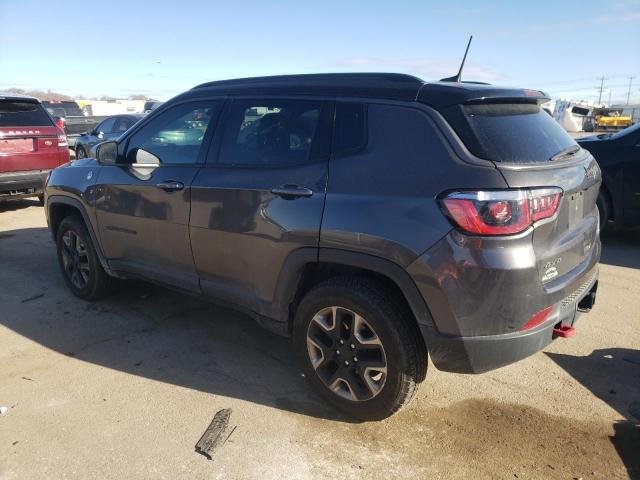 3C4NJDDB7HT631199 - 2017 JEEP COMPASS TRAILHAWK GRAY photo 2