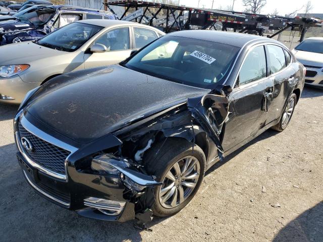 JN1BY1AR2JM220239 - 2018 INFINITI Q70 3.7 LUXE BLACK photo 1