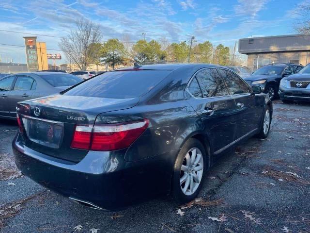 JTHBL46F575016726 - 2007 LEXUS LS 460 GRAY photo 4