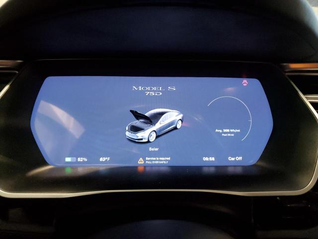 5YJSA1E2XHF197245 - 2017 TESLA MODEL S BLACK photo 9