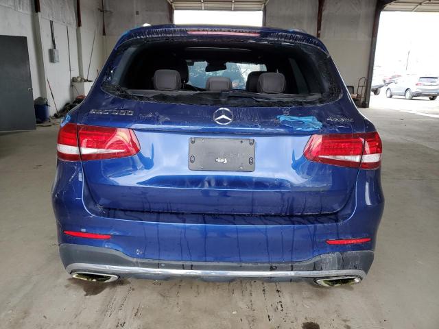 WDC0G4KBXHF153814 - 2017 MERCEDES-BENZ GLC 300 4MATIC BLUE photo 6