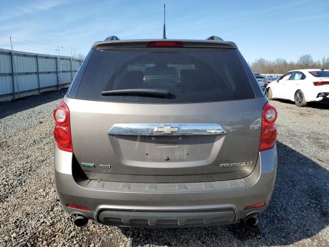 2GNFLNE54C6195994 - 2012 CHEVROLET EQUINOX LT GRAY photo 6