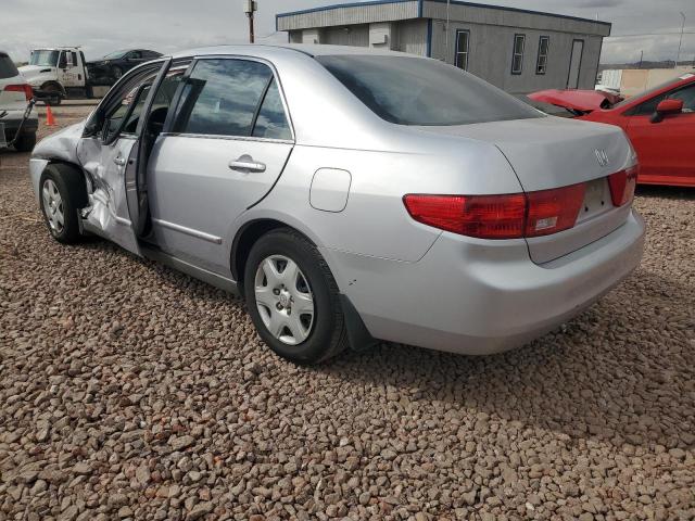 1HGCM56495L000966 - 2005 HONDA ACCORD LX GRAY photo 2