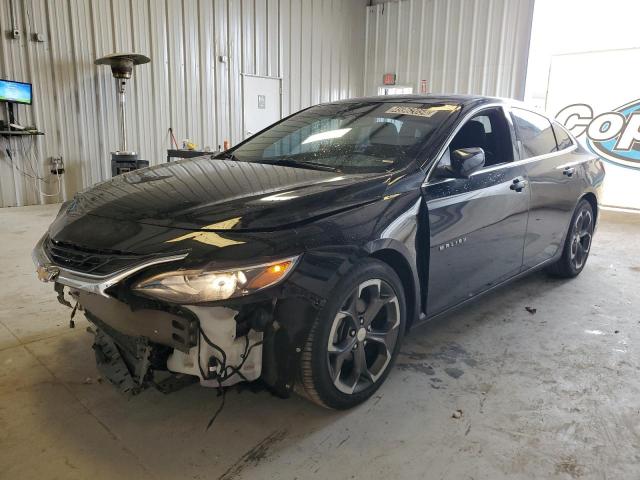 1G1ZD5ST9MF042548 - 2021 CHEVROLET MALIBU LT BLACK photo 1