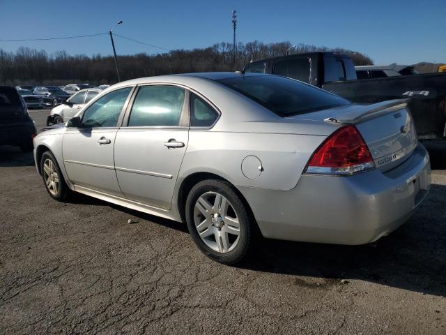 2G1WG5E32D1183992 - 2013 CHEVROLET IMPALA LT SILVER photo 2