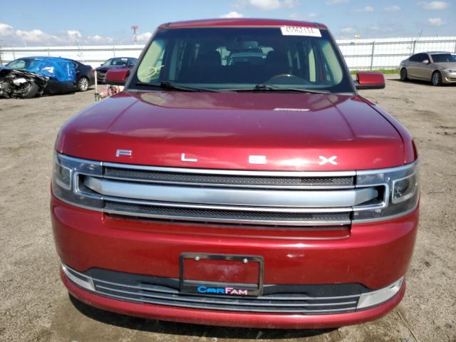 2FMGK5D88JBA07442 - 2018 FORD FLEX LIMITED RED photo 5