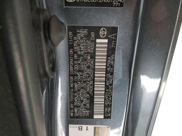 JTKDE3B72A0312040 - 2010 TOYOTA SCION TC გრაფიტი ფოტო 12