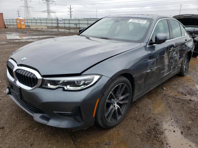 3MW5R7J08N8C61826 - 2022 BMW 330XI Сұр фото 1
