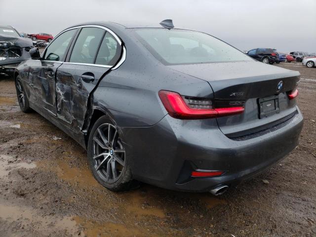 3MW5R7J08N8C61826 - 2022 BMW 330XI GRAY photo 2