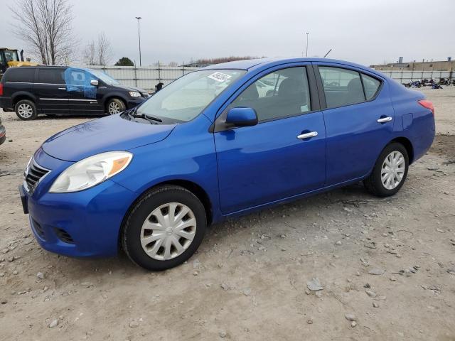 3N1CN7AP1CL834565 - 2012 NISSAN VERSA S BLUE photo 1