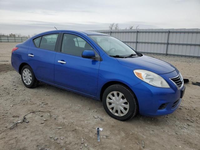 3N1CN7AP1CL834565 - 2012 NISSAN VERSA S BLUE photo 4