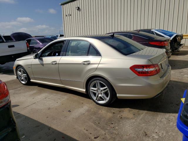 WDDHF5KB6CA567556 - 2012 MERCEDES-BENZ E 350 BEIGE photo 2