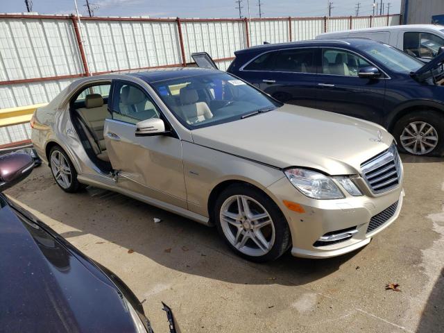 WDDHF5KB6CA567556 - 2012 MERCEDES-BENZ E 350 BEIGE photo 4