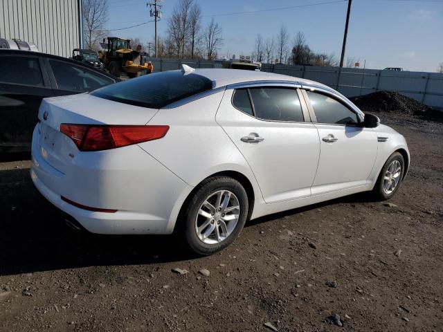 KNAGM4A70D5383109 - 2013 KIA OPTIMA LX WHITE photo 3