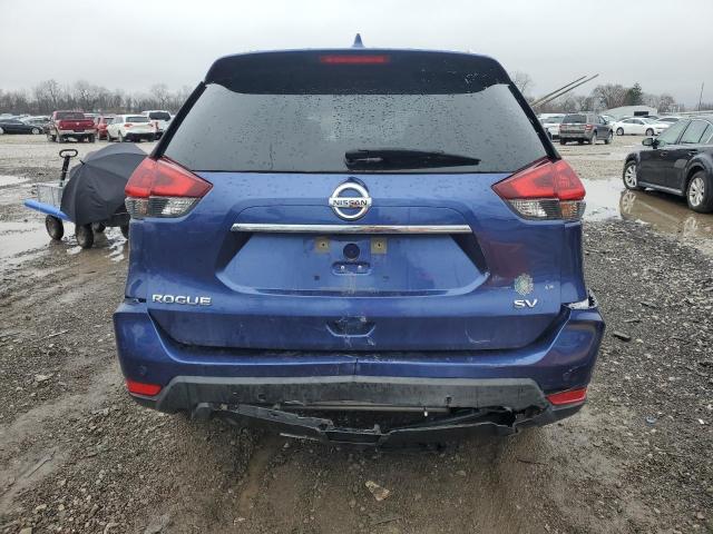 KNMAT2MT4KP511054 - 2019 NISSAN ROGUE S BLUE photo 6