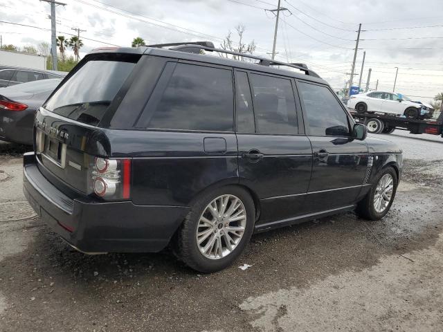 SALMP1E44CA370423 - 2012 LAND ROVER RANGE ROVE AUTOBIOGRAPHY BLACK photo 3