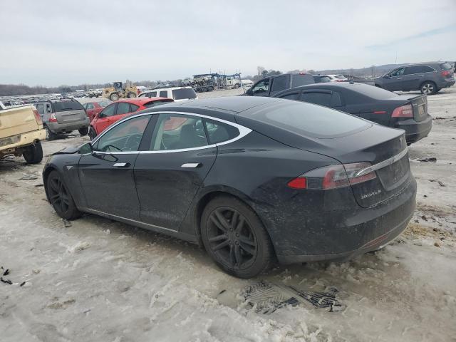 5YJSA1CN8DFP27459 - 2013 TESLA MODEL S BLACK photo 2