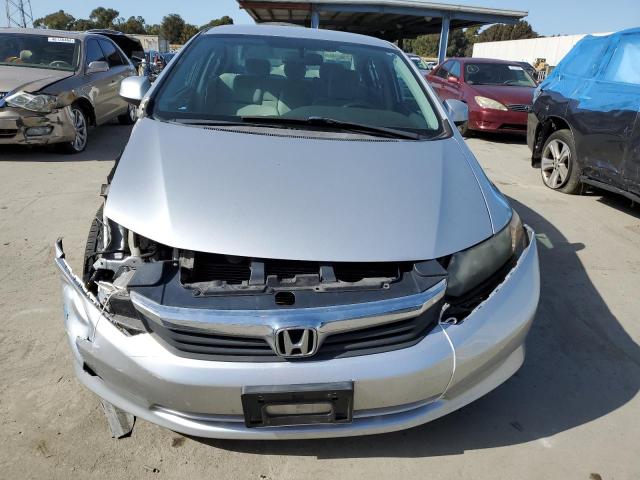 2HGFB2F5XCH562718 - 2012 HONDA CIVIC LX SILVER photo 5