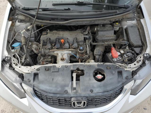 19XFB2F58FE253229 - 2015 HONDA CIVIC LX SILVER photo 11