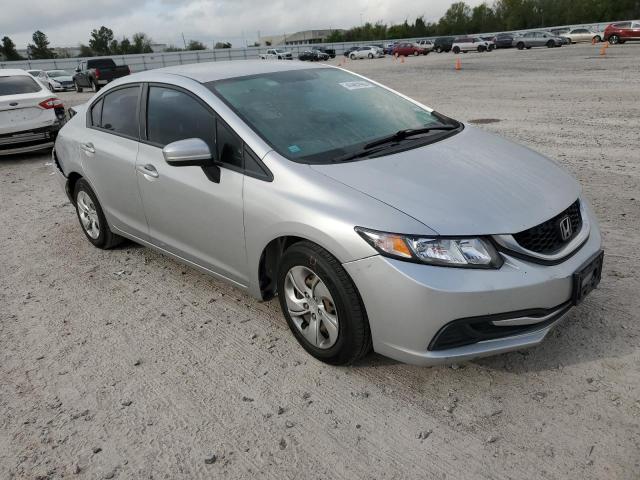 19XFB2F58FE253229 - 2015 HONDA CIVIC LX SILVER photo 4