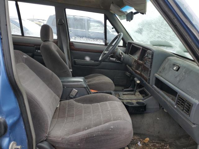 1J4FJ58L1KL582849 - 1989 JEEP CHEROKEE LAREDO BLUE photo 7