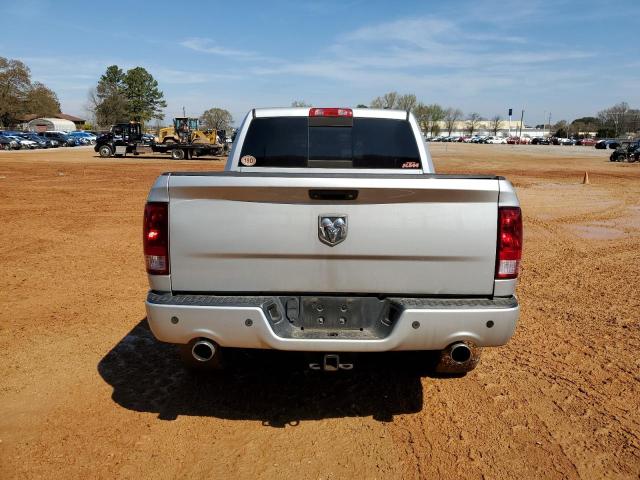 1C6RD7PT1CS348216 - 2012 DODGE RAM 1500 LONGHORN SILVER photo 6