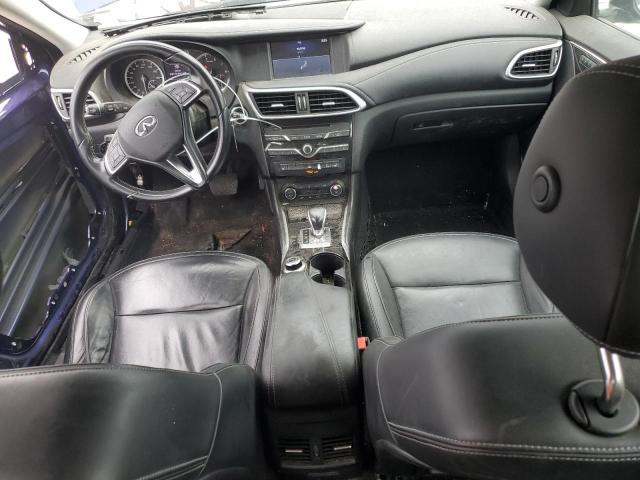 SJKCH5CP2JA054579 - 2018 INFINITI QX30 BASE أزرق صورة 8