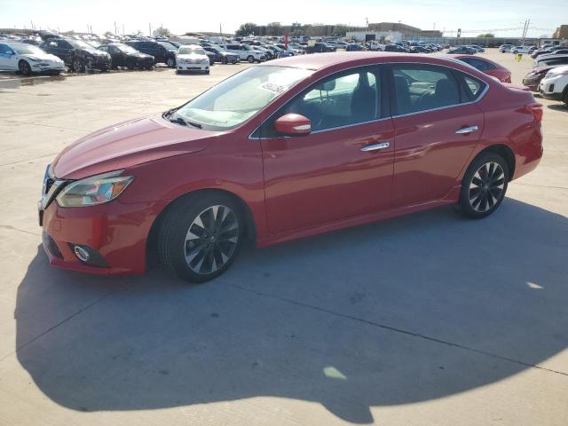 3N1AB7AP3KY344680 - 2019 NISSAN SENTRA S RED photo 1