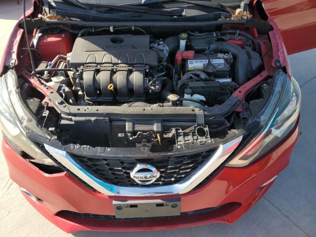 3N1AB7AP3KY344680 - 2019 NISSAN SENTRA S RED photo 11