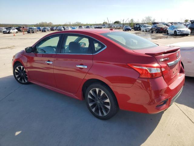3N1AB7AP3KY344680 - 2019 NISSAN SENTRA S RED photo 2