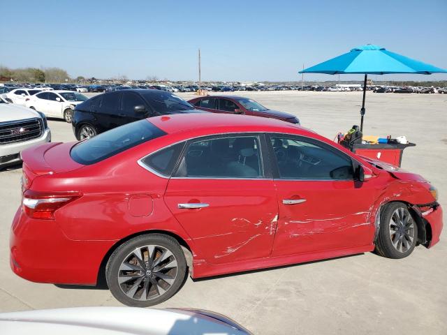 3N1AB7AP3KY344680 - 2019 NISSAN SENTRA S RED photo 3