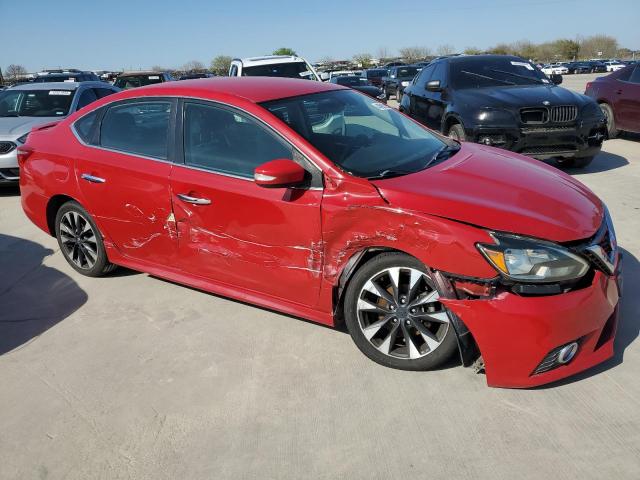 3N1AB7AP3KY344680 - 2019 NISSAN SENTRA S RED photo 4