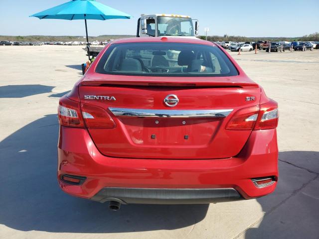 3N1AB7AP3KY344680 - 2019 NISSAN SENTRA S RED photo 6