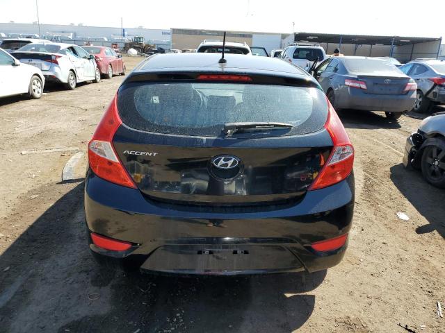 KMHCT5AE8DU065989 - 2013 HYUNDAI ACCENT GLS BLACK photo 6