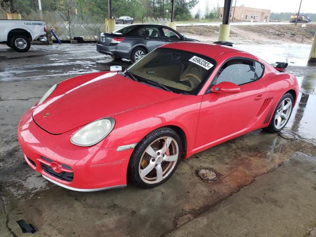 WP0AB29886U783802 - 2006 PORSCHE CAYMAN S RED photo 1