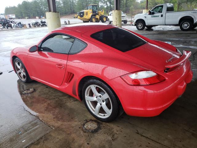 WP0AB29886U783802 - 2006 PORSCHE CAYMAN S RED photo 2