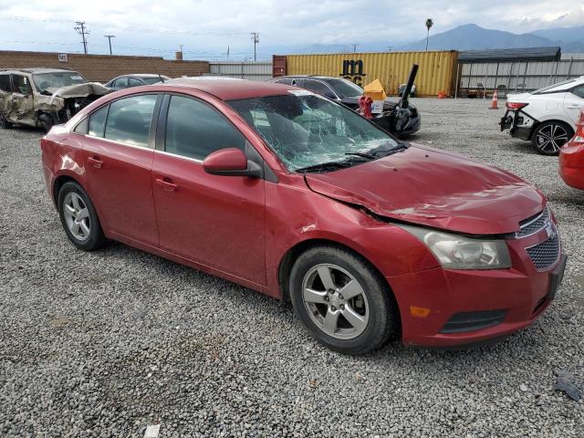 1G1PC5SB0E7381437 - 2014 CHEVROLET CRUZE LT RED photo 4