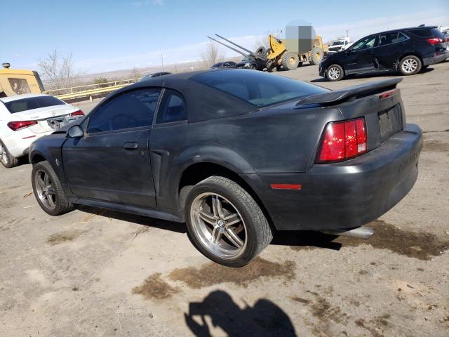 1FAFP4047YF253251 - 2000 FORD MUSTANG BLACK photo 2