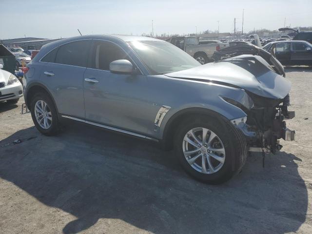 JN8CS1MW8HM414955 - 2017 INFINITI QX70 BLUE photo 4