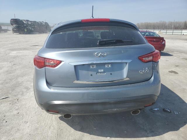 JN8CS1MW8HM414955 - 2017 INFINITI QX70 BLUE photo 6