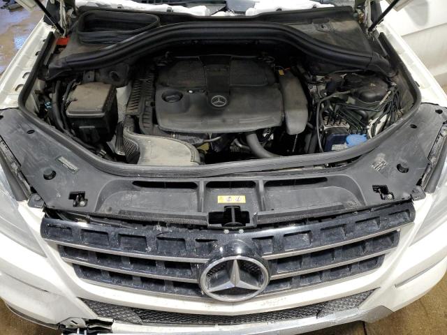 4JGDA5HB7CA020712 - 2012 MERCEDES-BENZ ML 350 4MATIC WHITE photo 12