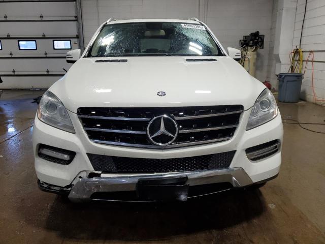 4JGDA5HB7CA020712 - 2012 MERCEDES-BENZ ML 350 4MATIC WHITE photo 5