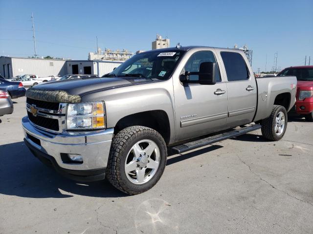 1GC1KYE81DF176618 - 2013 CHEVROLET SILVERADO K2500 HEAVY DUTY LTZ GRAY photo 1