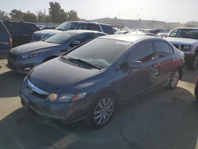 2HGFA16569H327688 - 2009 HONDA CIVIC LX GRAY photo 1