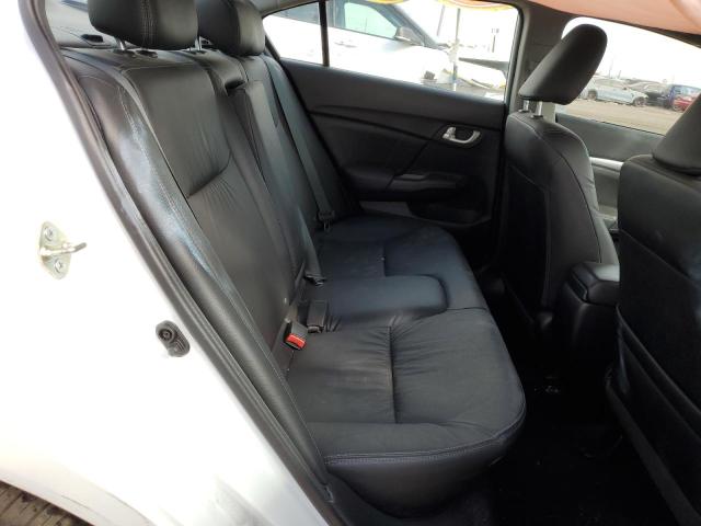 19XFB2F97FE206163 - 2015 HONDA CIVIC EXL თეთრი ფოტო 10