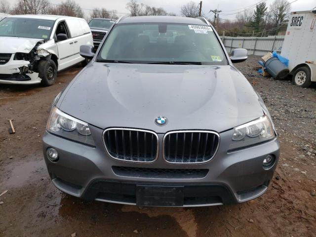 5UXWX9C53DL874251 - 2013 BMW X3 XDRIVE28I GRAY photo 5