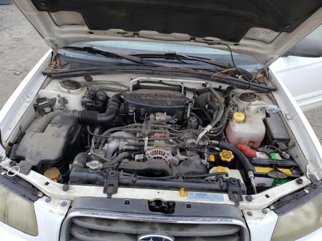 JF1SG656X4H743671 - 2004 SUBARU FORESTER 2.5XS თეთრი ფოტო 11