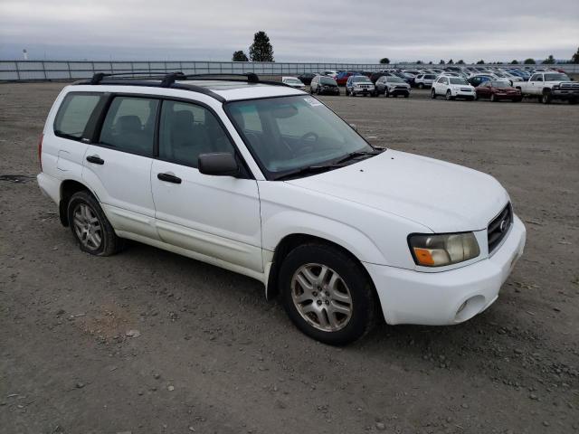 JF1SG656X4H743671 - 2004 SUBARU FORESTER 2.5XS თეთრი ფოტო 4